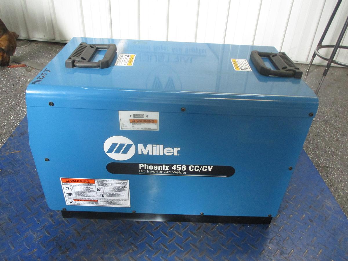 Used MILLER PHOENIX 456 CC/CV DC INVERTER ARC WELDER