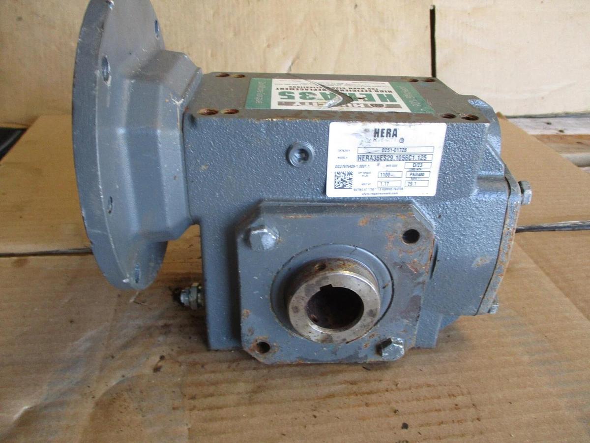 Used HUB CITY 0251-01728 HERA GEAR REDUCER, #624335J USED