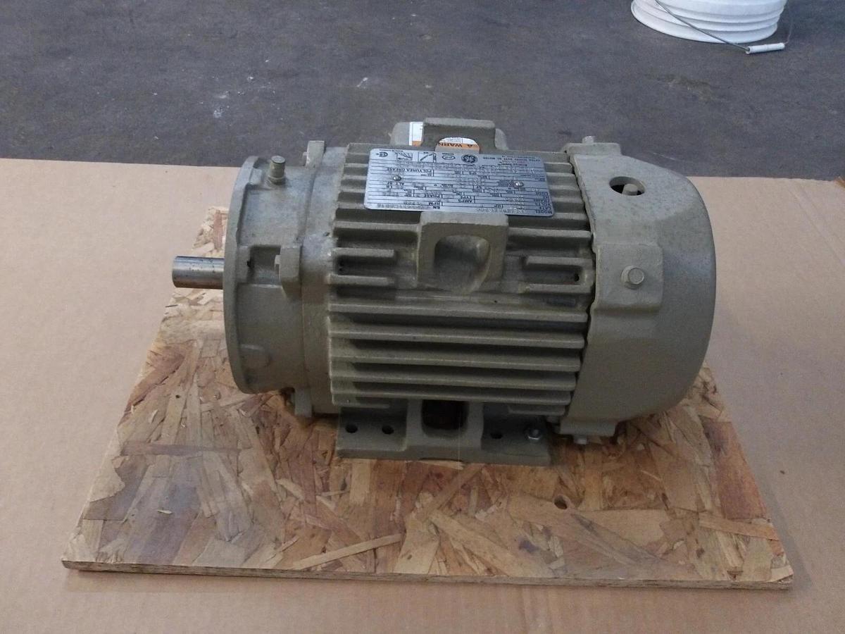 Used GE 1HP MOTOR, FR 143TC, 1740 RPM, 460 V, #530847G NEW