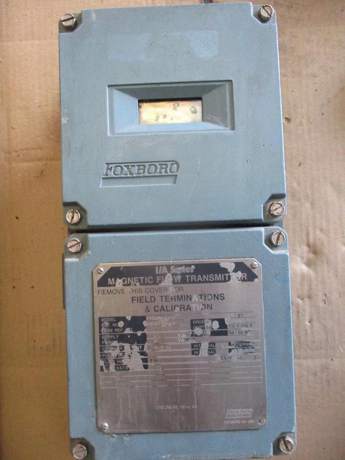 Used FOXBORO IMT10 MAGNETIC FLOW TRANSMITTER, #71954J USED