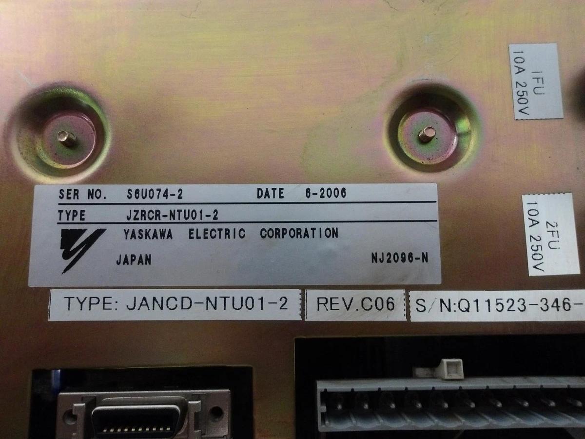 Used YASKAWA JZRCR-NTU01-2 BRAKE RELEASE SERVO CONTROLLER, #171043G USED