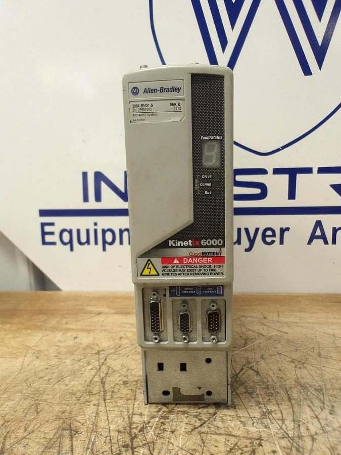 Used ALLEN BRADLEY 2094-BM01-S KINETIX 6000 AXIS, #430125G PARTS ONLY