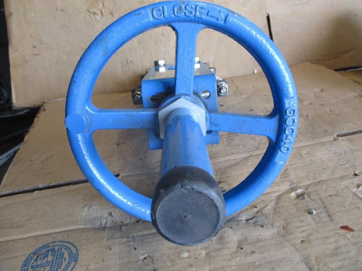 Used ORBINOX 3" STAINLESS KNIFE GATE VALVE, #731020J NEW