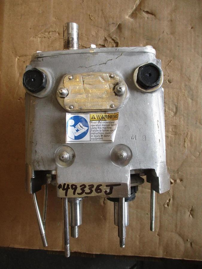Used WAUKESHA CHERRY-BURRELL 018/U2 A11 STAINLESS PUMP, #49336J PARTS ONLY