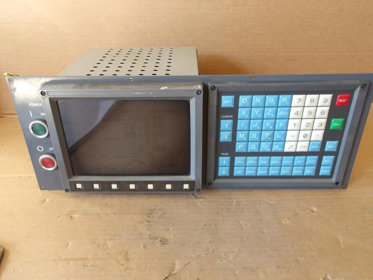 Used FANUC A02B-0084-C092 OPERATOR KEYPAD & SCREEN N860-3125-T010/03A, #11111000G