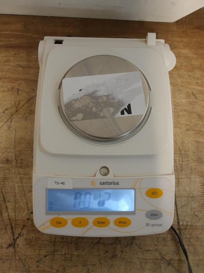 Used SATORIUS A7123 DIGITAL SCALE, #812130G USED