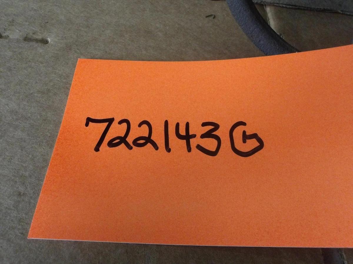 Used POWELL 1-1/2" STEEL GATE VALVE, #722143G NEW