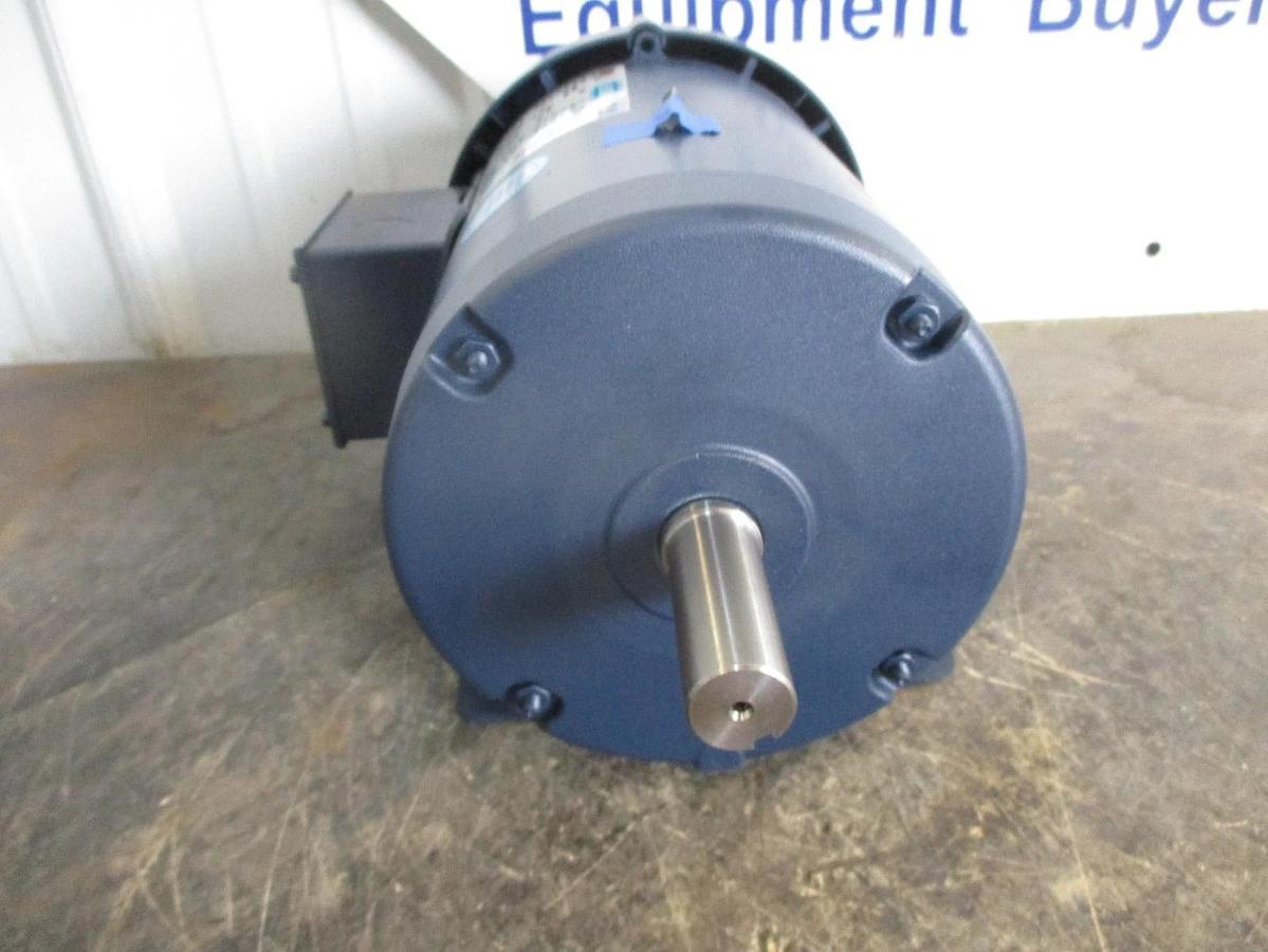 Used LEESON 2 HP MOTOR, FR 145T, 1740 1440 RPM, #691029J NEW