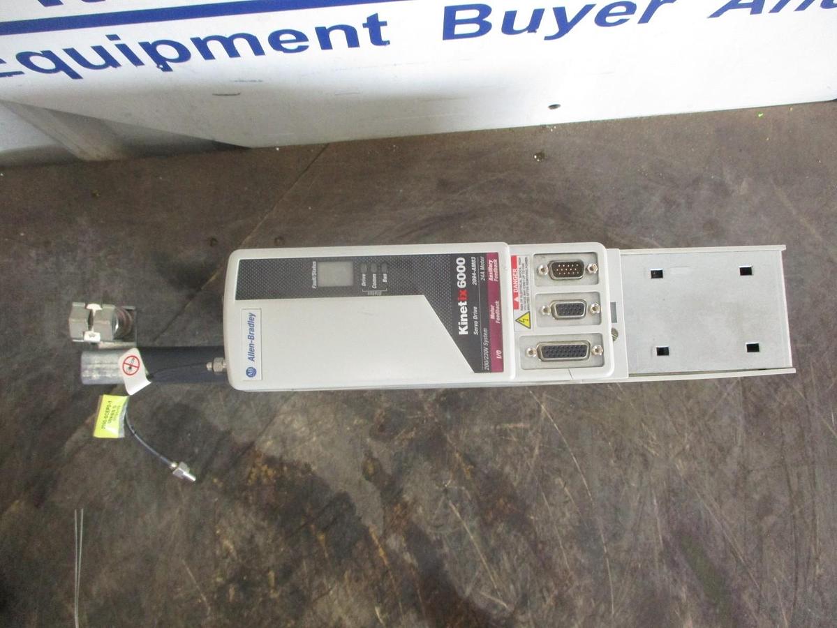 Used ALLEN BRADLEY KINETIX 6000 SERVO DRIVE 2094-AM03, #33829J USED