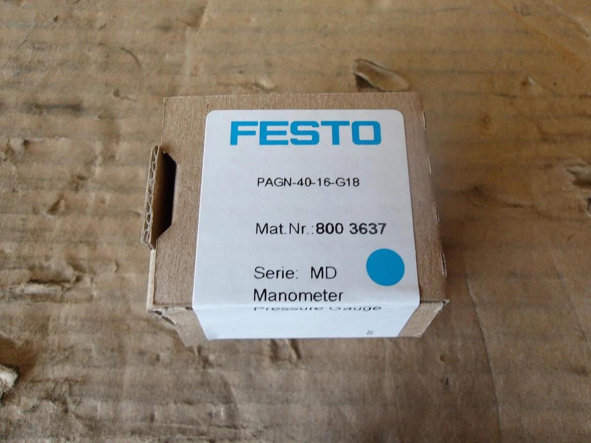 FESTO 1/4" PRESSURE REGULATOR, #8191000G NIB