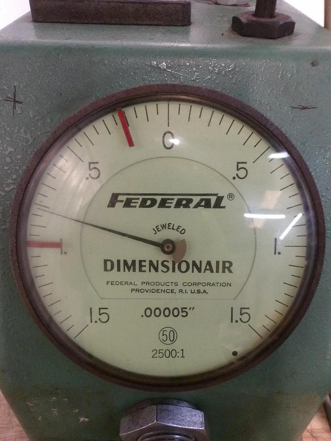 Used FEDERAL AFL-9-R-2 DIMENSIONAIR PRESSURE UNIT, #814138G USED