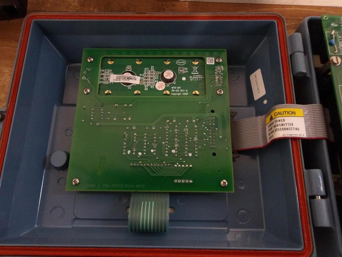 Used ROSEMOUNT 8712 HR12NAM4_F0227 TRANSMITTER CONTROLLER, #115938G USED
