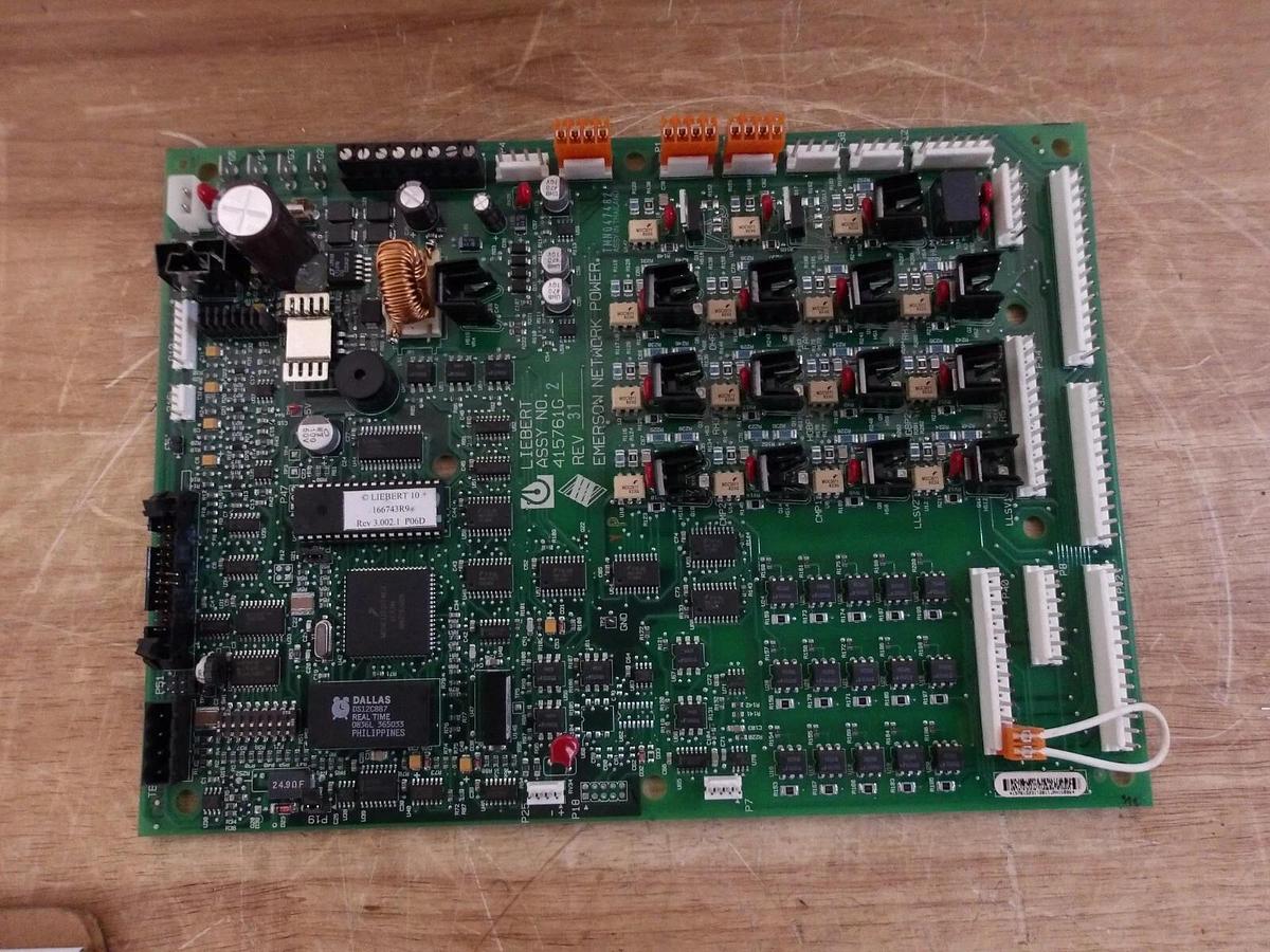 Used EMERSON 415761G2 LIEBERT CONTROL CIRCUIT BOARD, #3101046G NEW