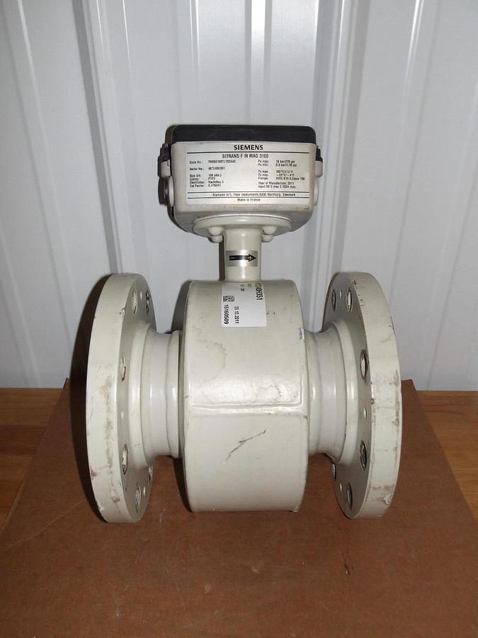 Used SIEMENS SITRANS 4" FM MAGNETIC FLOWTUBE 3100, #1171048G USED
