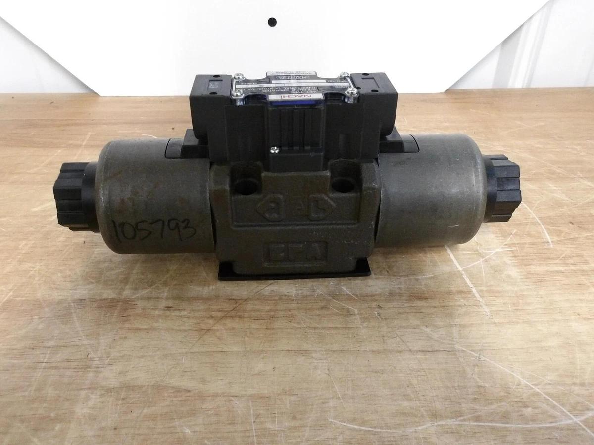 Used NACHI SS-G03-06-GR-02-21 HYDRAULIC SOLENOID DIRECTIONAL VALVE, #36143G NEW
