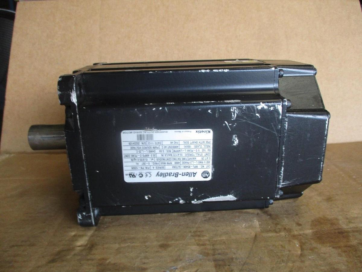 Used ALLEN BRADLEY 7.25 HP SERVO MOTOR, #791015J NEW