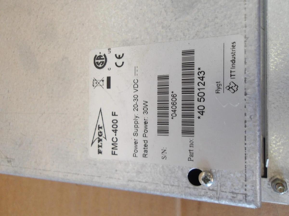 Used FLYGT FMC-400F STATION MONITORING & CONTROL UNIT, #1112155G USED