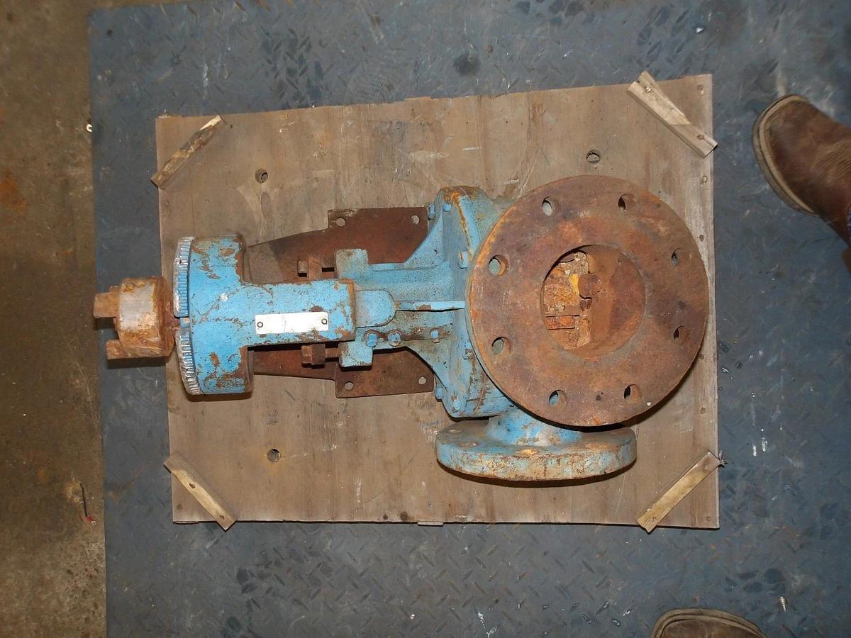 Used VIKING 4" POSITIVE DISPLACEMENT PUMP LQ124A, #861009G USED