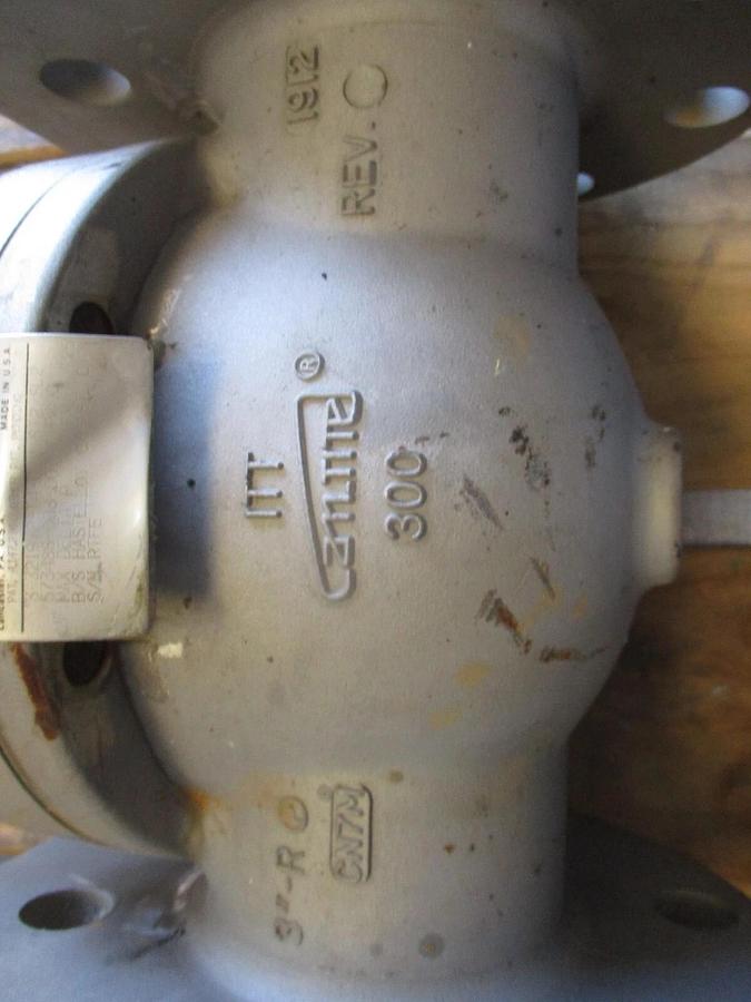 Used ITT CAMTITE 3" STAINLESS BALL VALVE, #6251011J NEW
