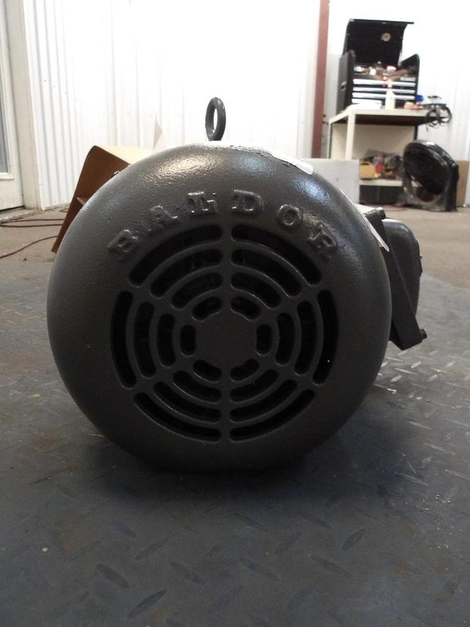Used BALDOR 3 HP MOTOR, FR 182TC, 1755 RPM, 230/460 V, #7211154G NEW