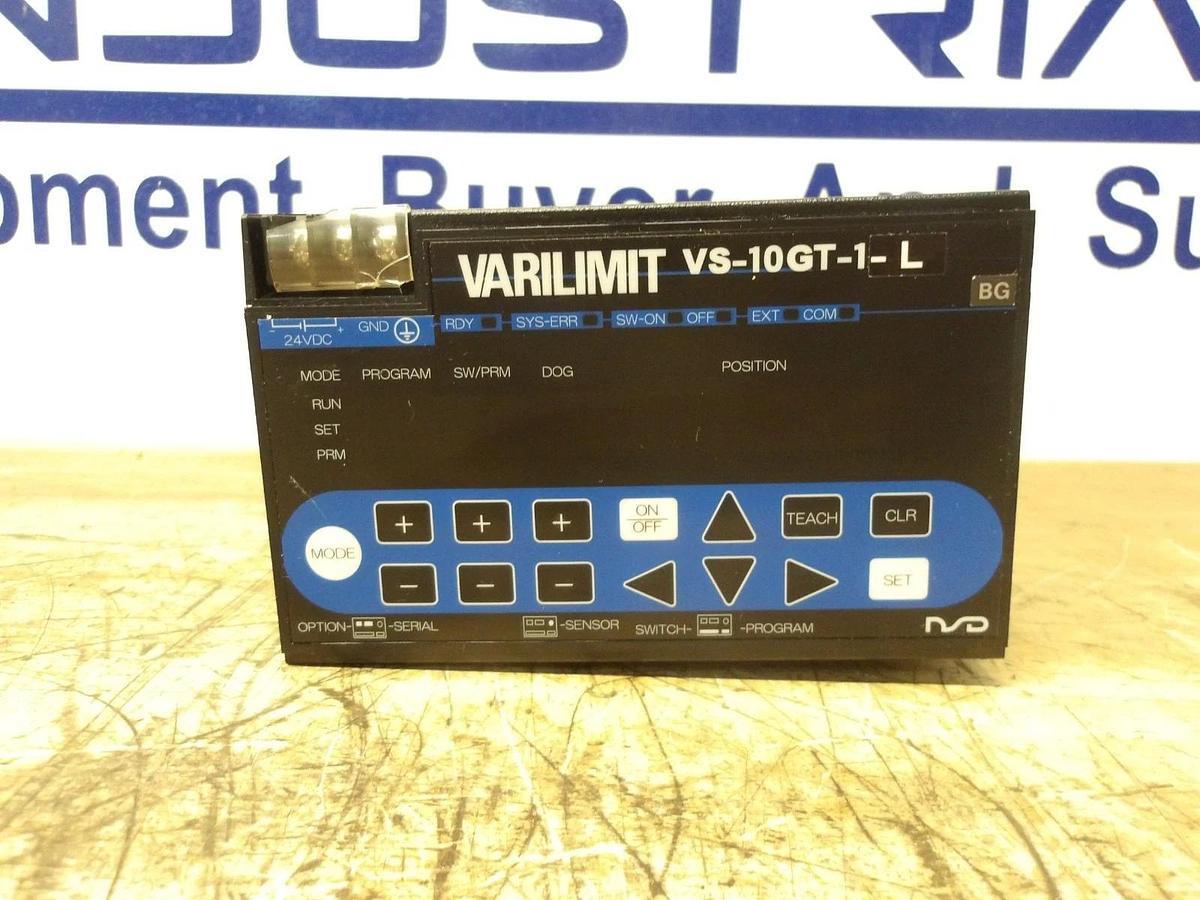 Used NSD VARILIMIT VS-10GT-1-L LIMIT SWITCH OUTPUT CONTROLLER, #130834G USED