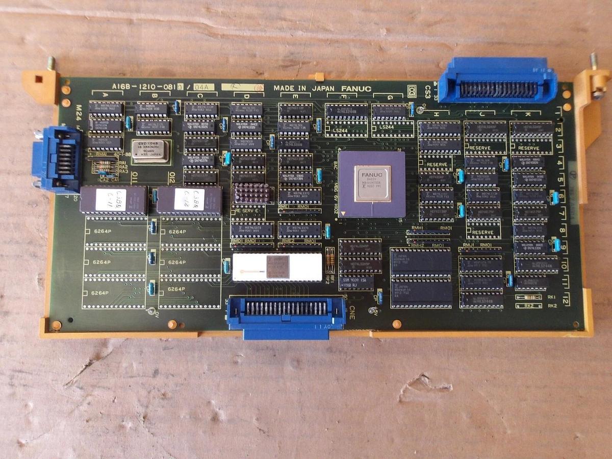 Used FANUC PMC-M CIRCUIT BOARD A16B-1210-0810/04A, #11111044G USED
