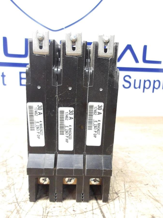 Used SQUARE D 30 AMP CIRCUIT BREAKER 240/480 V, #3171033G NEW