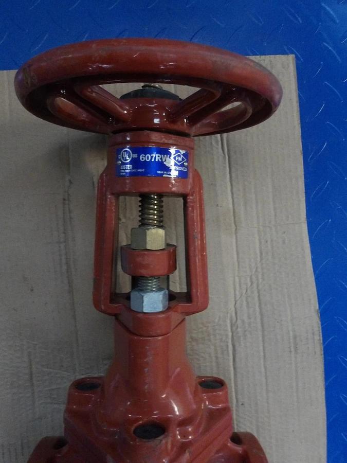 Used NIBCO 2-1/2" C/I SEWER VALVE 607RW, #1125910G NEW