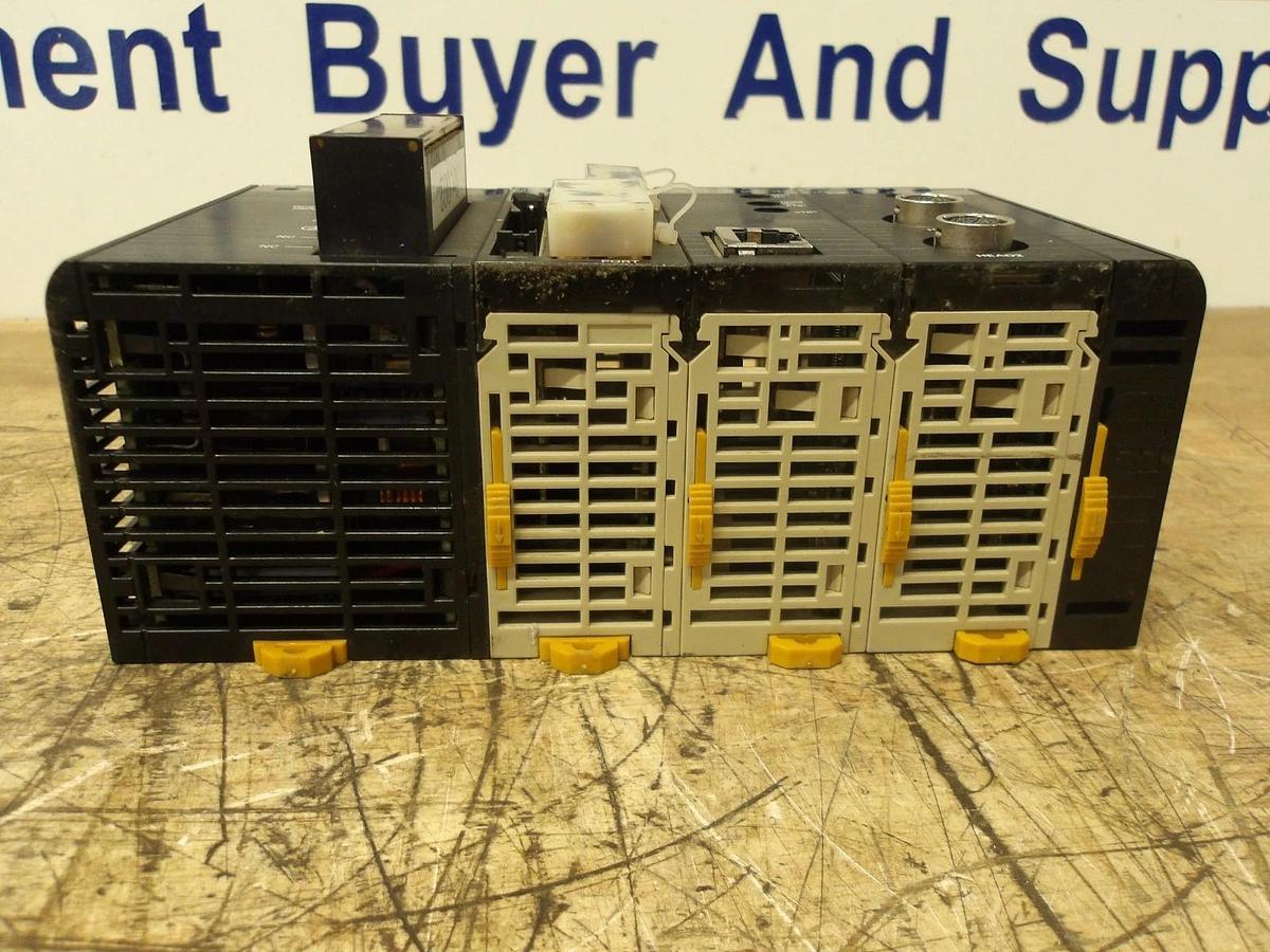 Used OMRON RACK W/ CPU & CARDS CJ1W-PD025, #22157G USED