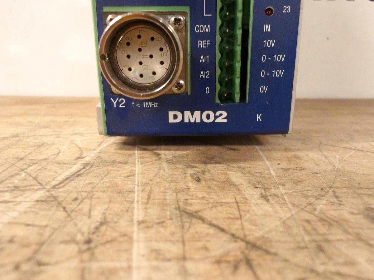 Used DELEM DM02K SERVO DRIVE CONTROLLER, #629918G USED