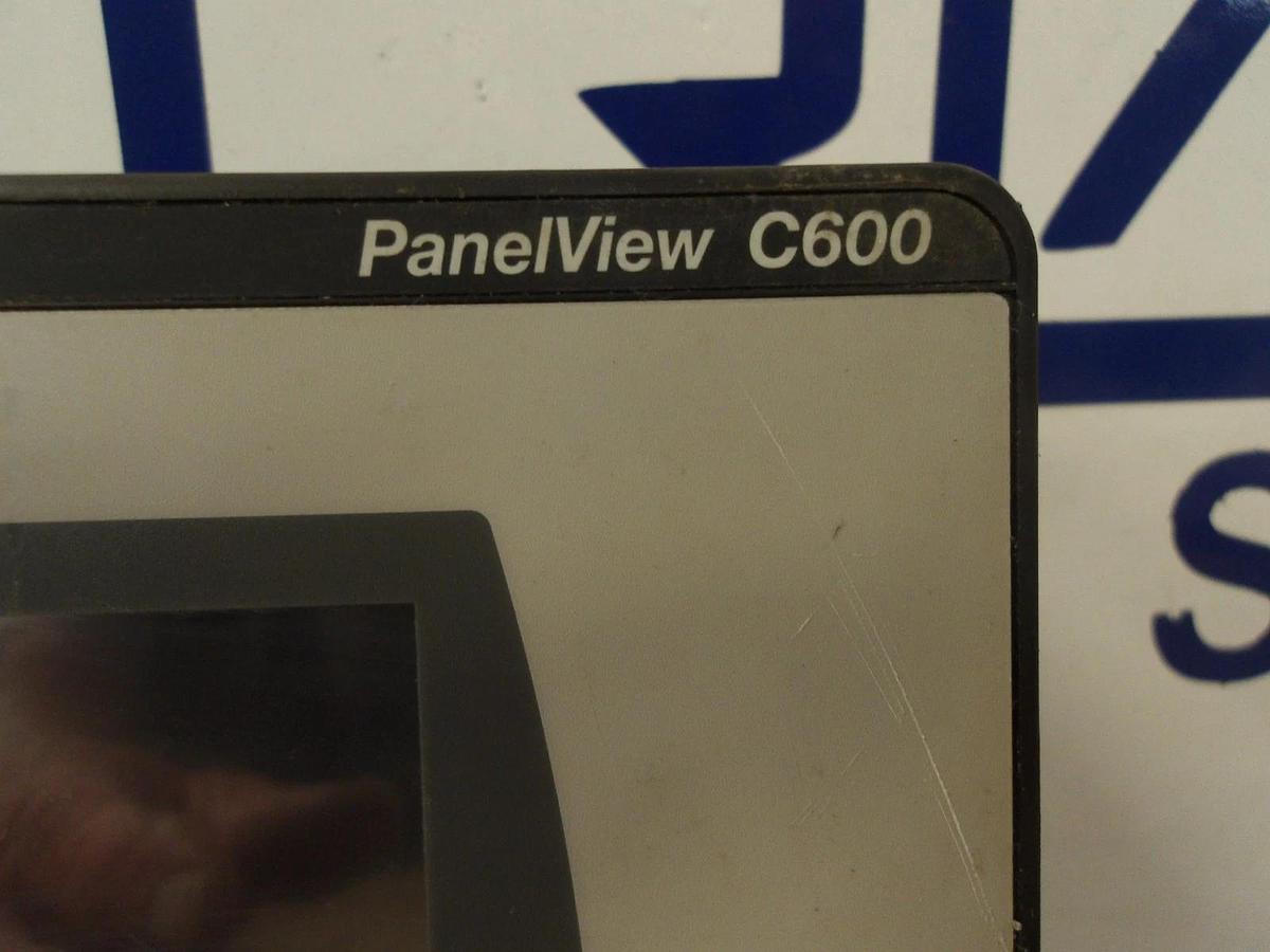 Used ALLEN BRADLEY C600 PANELVIEW 2711C-T6T, 24 V, #629905G USED