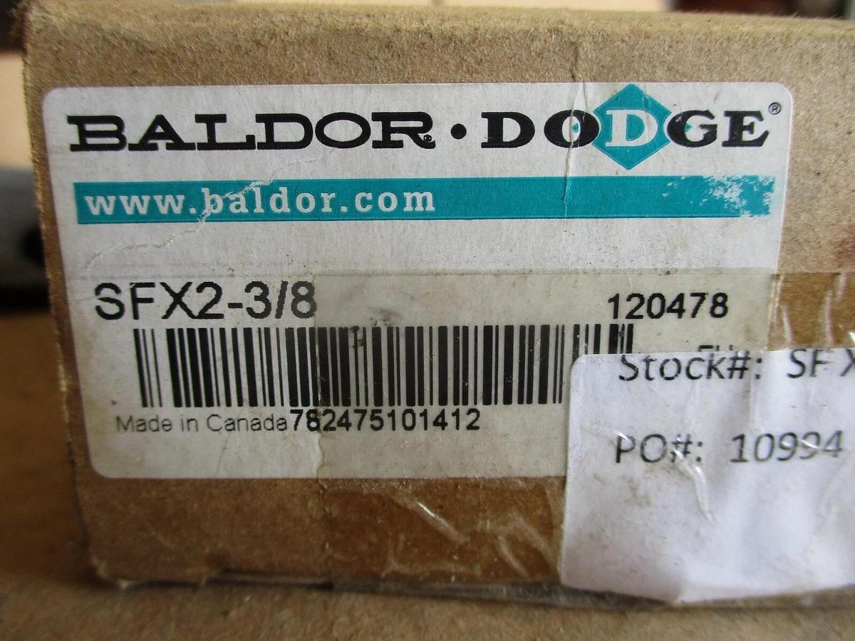 BALDOR - DODGE 120478 BUSHING SFX2-3/8, #4151141J NIB