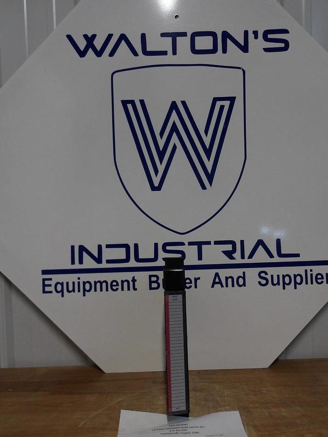 Used GE FANUC 1C697MDL250 DISCRETE INPUT MODULE, #220955G REMANUFACTURED