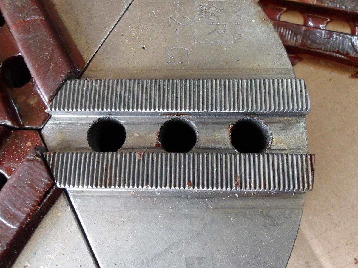 Used H+R 149-2-C1 MACHINE SOFT LATHE CHUCK JAW, #418905G NEW