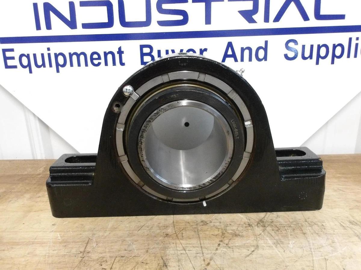 Used LINK-BELT 3-15/16" SELF-ALIGNING PILLOW BLOCK BEARING ZL2B1E4WJ, #79200G NEW
