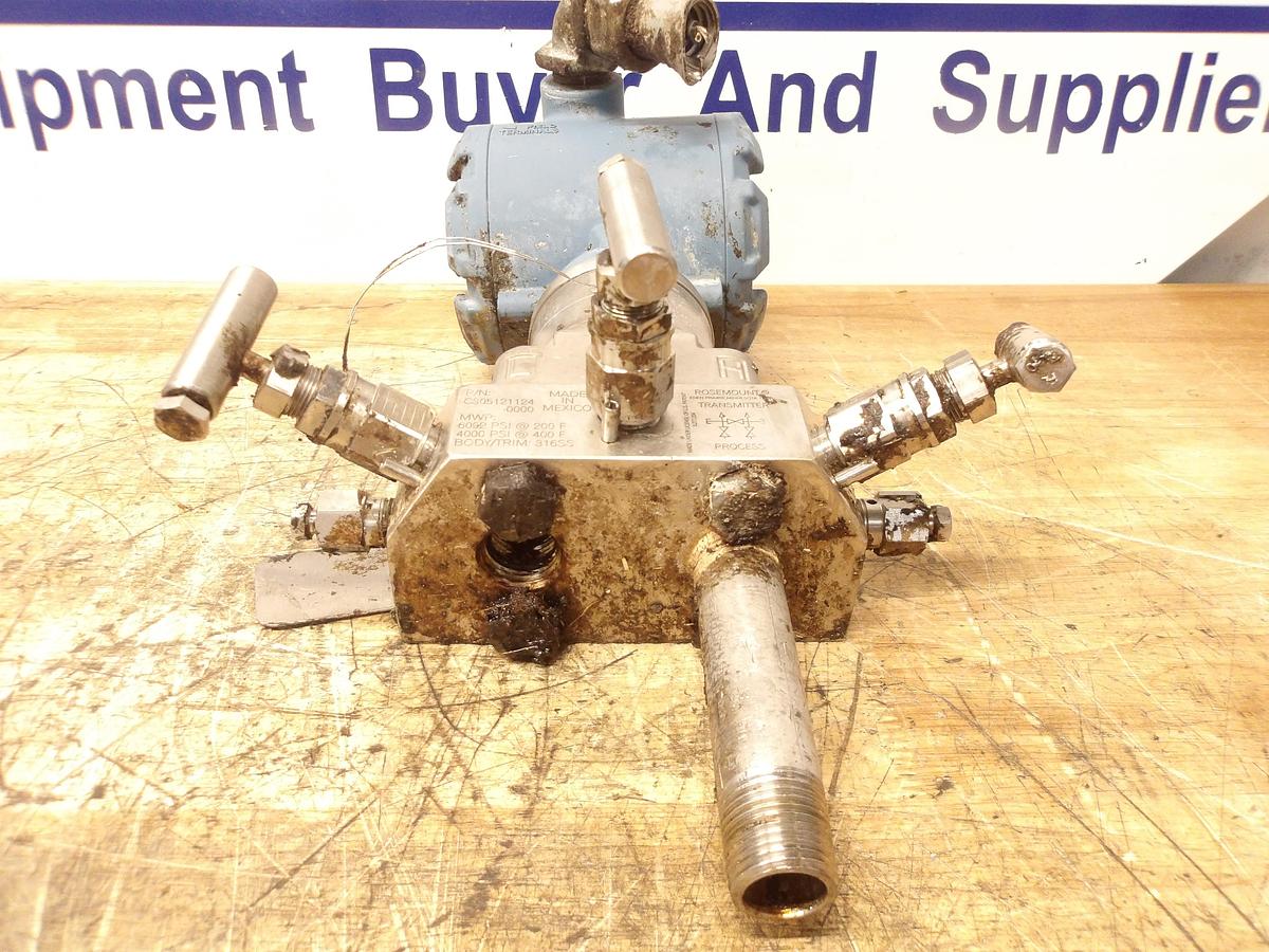 Used ROSEMOUNT 3051 PRESSURE TRANSMITTER
