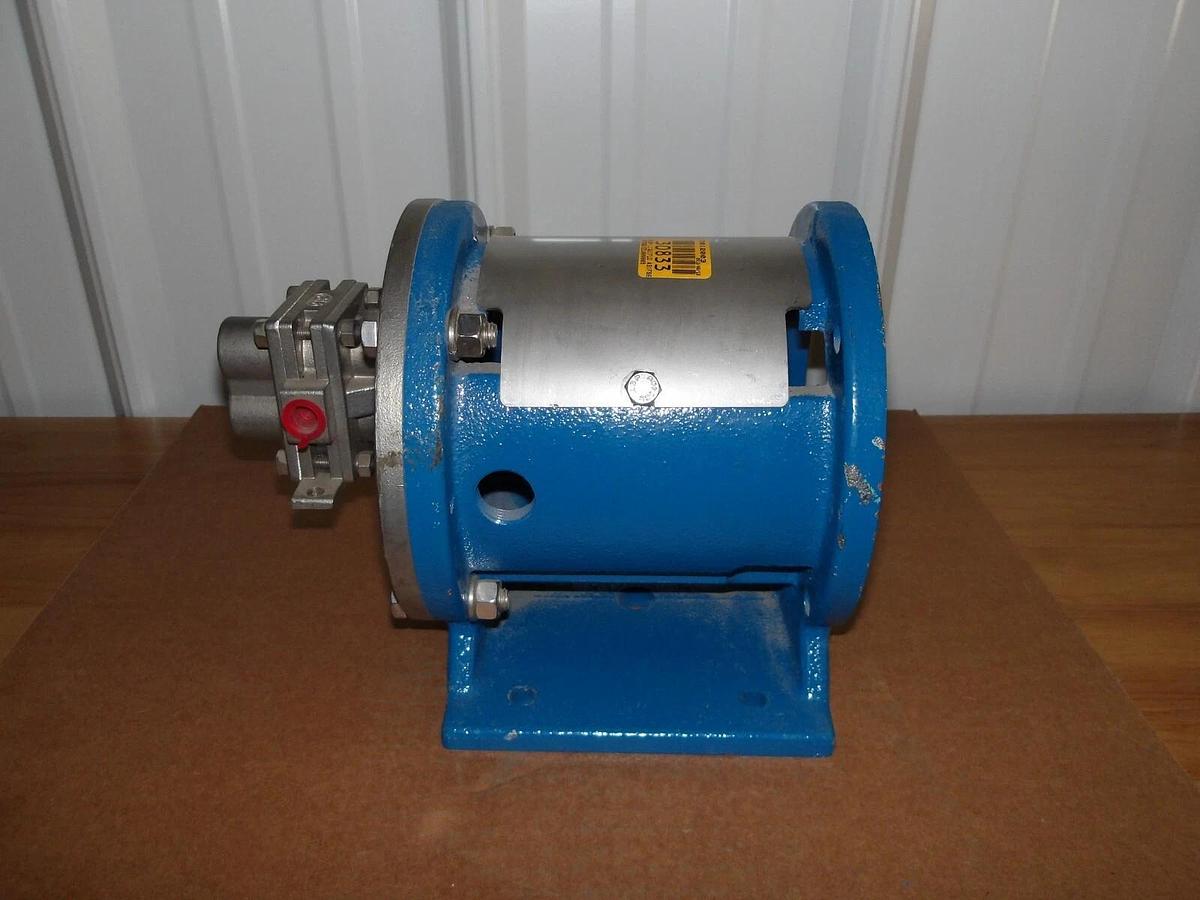 Used LIQUIDFLO 1/4" S/S GEAR PUMP 61895-1-1, #114245G NEW