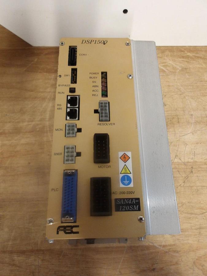 Used FEC DSP1500 SERVO DRIVE SAN4A-120SM, #423221G NEW