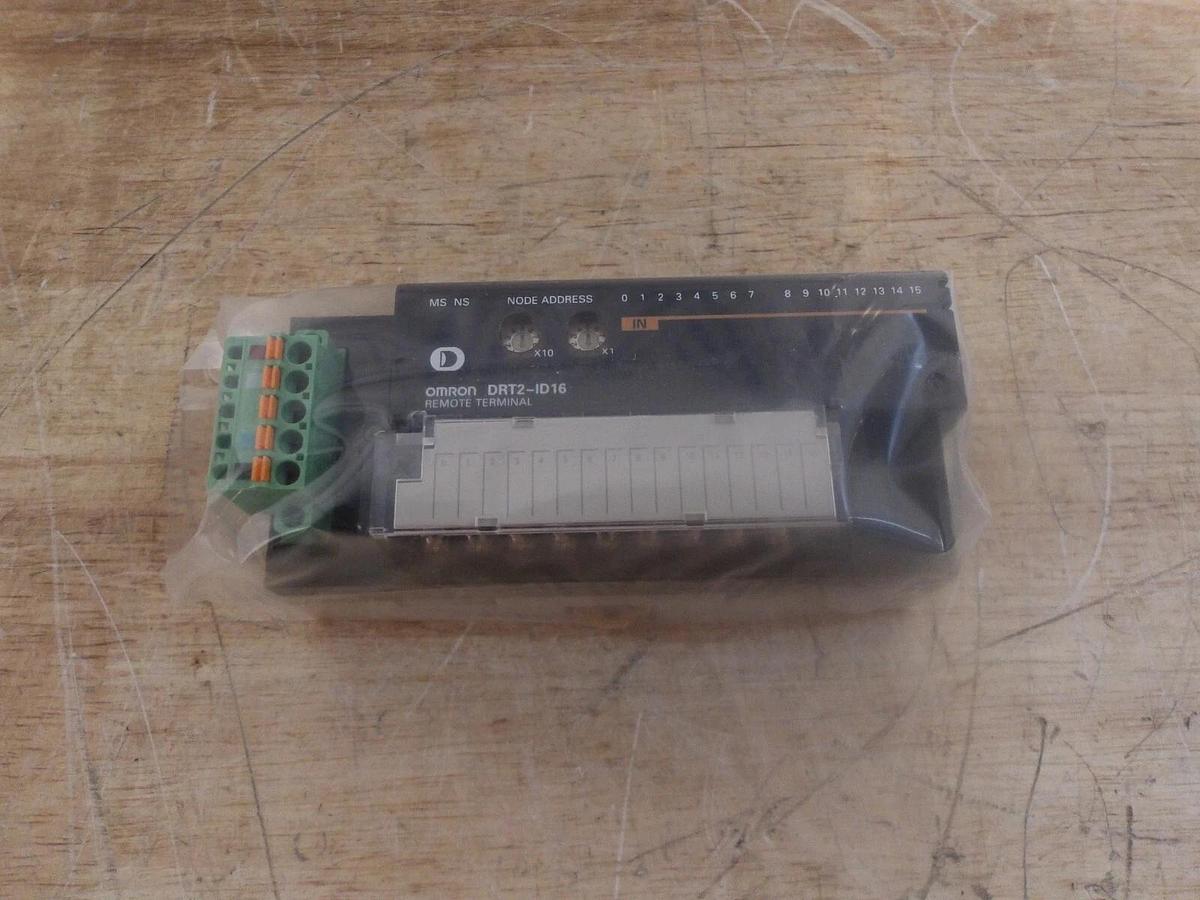 OMRON DRT2-1D16 REMOTE TERMINAL, 24 V DC, #4231020G NIB