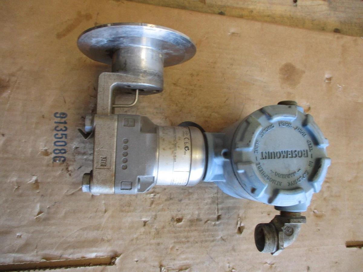 Used ROSEMOUNT 3051 PRESSURE TRANSMITTER, #971241J USED