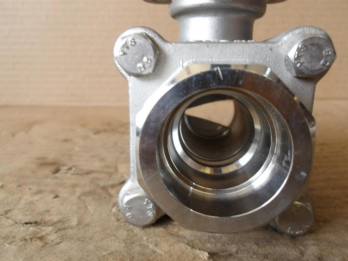 Used AT 800 S/S SPLIT BALL VALVE, #813750G NEW