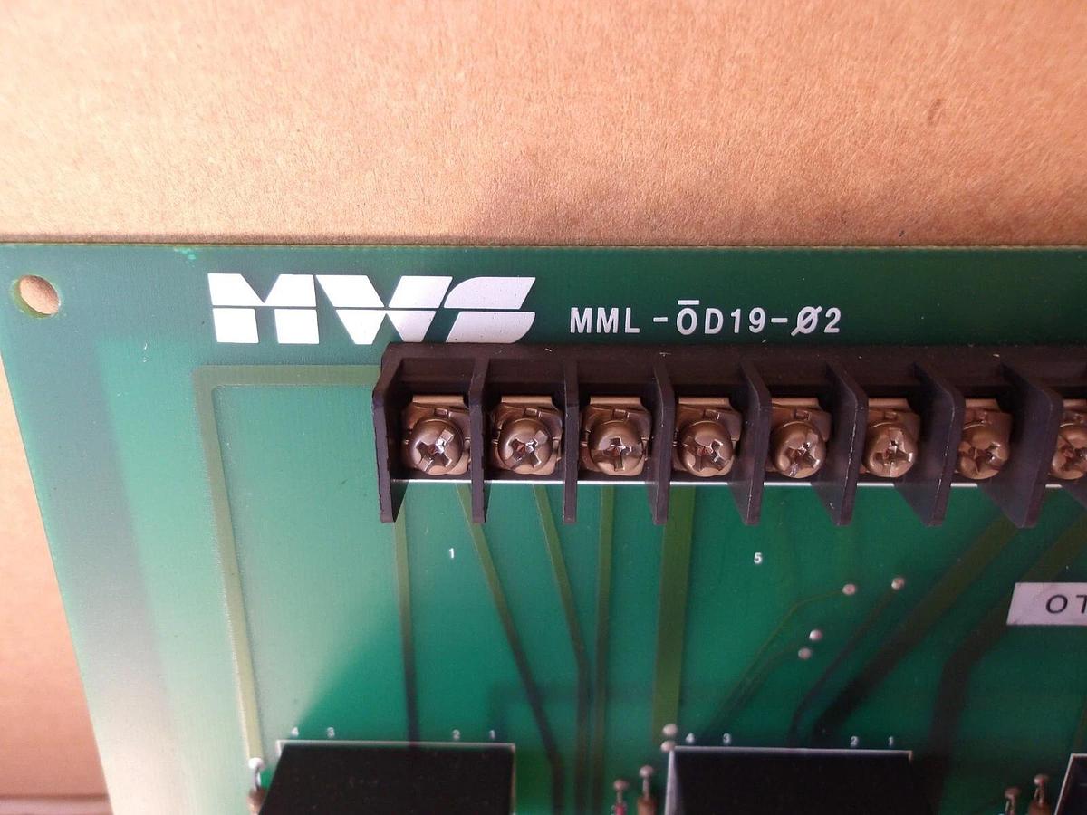 Used MVS MML-0019-02 CIRCUIT BOARD, #11111115G USED