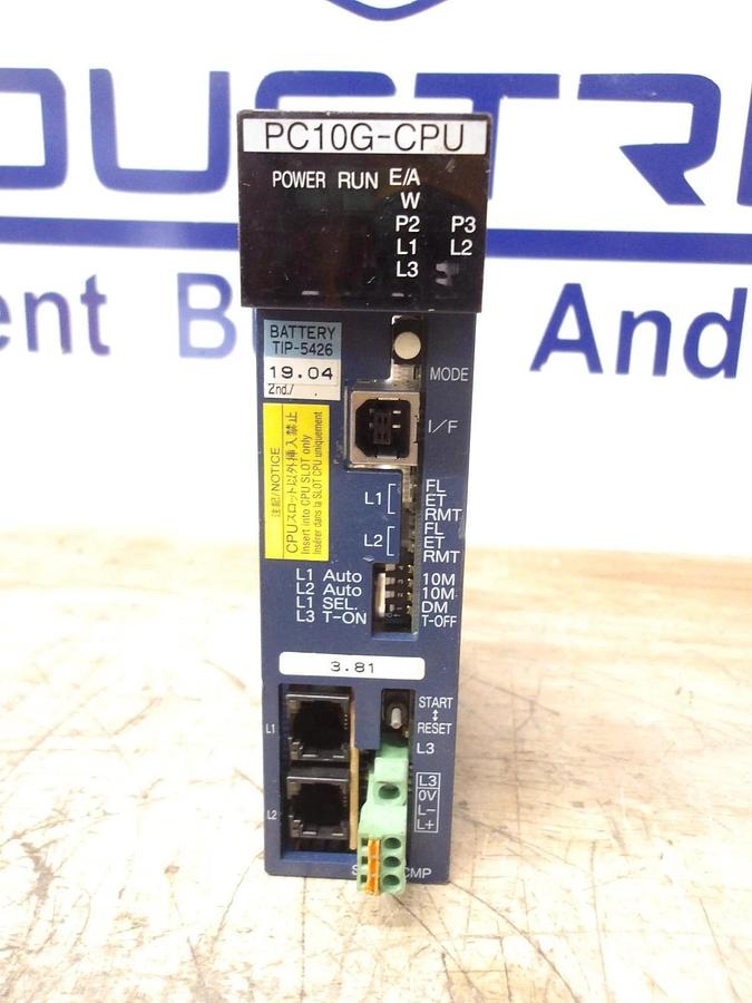 Used TOYOPUC PC10G-CPU MODULE, #51331G USED