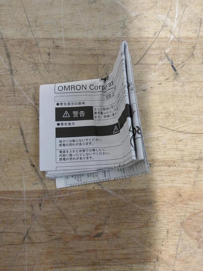 OMRON 61F-GP-N8 FLOATLESS LEVEL SWITCH 120 VAC, #523835G NIB