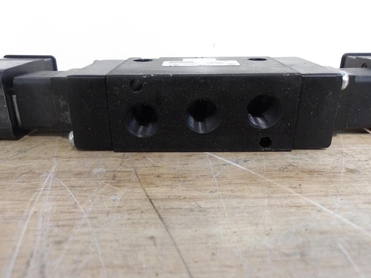 PARKER B521BAE49C PNEUMATIC SOLENOID VALVE 1/4", #521135G NIB