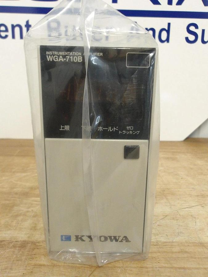 KYOWA WGA-710B-5 INSTRUMENTATION AMPLIFIER, #3131205G NIB