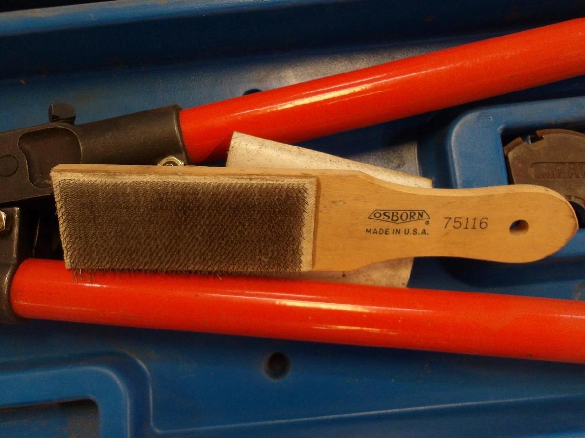 Used THOMAS & BETTS TBM6S WIRE TERMINAL CRIMPER, #3241113G USED
