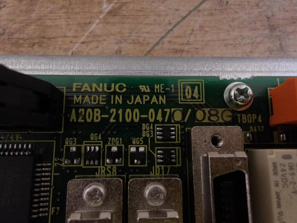 Used FANUC A20B-2100-0470/08G ROBOT CIRCUIT BOARD, #515903G PARTS ONLY