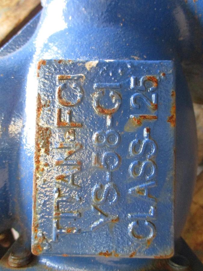 Used TITAN-FCI 3" IRON Y STRAINLER, #620303J NEW