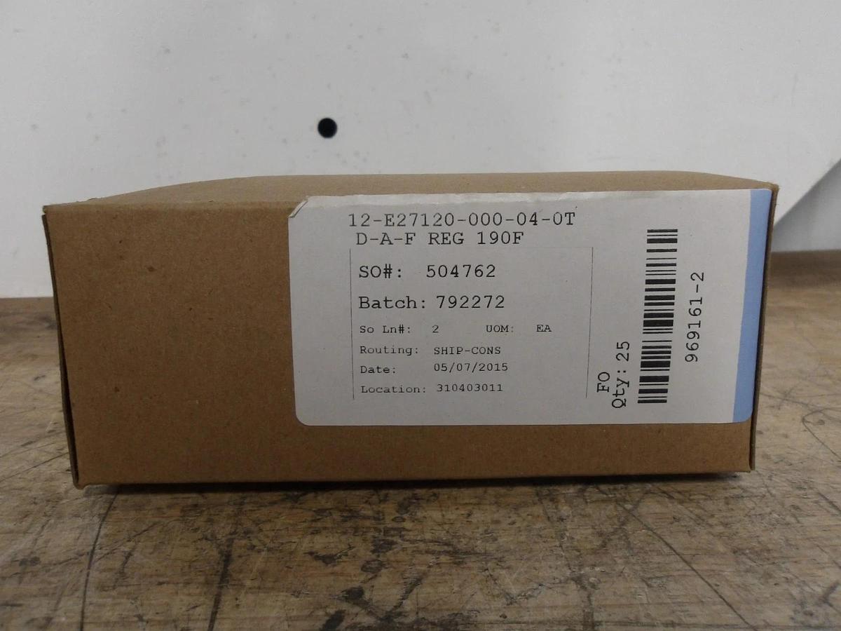 FENWAL 12E27120-000-04 DETECT-A-FIRE SENSOR, #115118GJW NIB